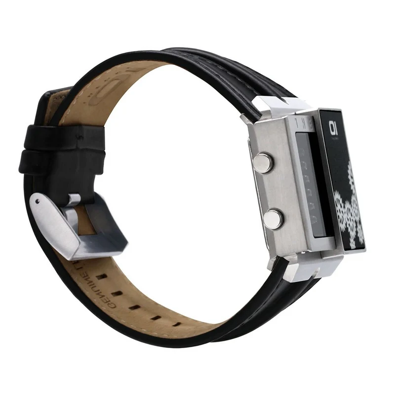 THE ONE Uhr Herren Binär-Armbanduhr Slider Watch SD126R1