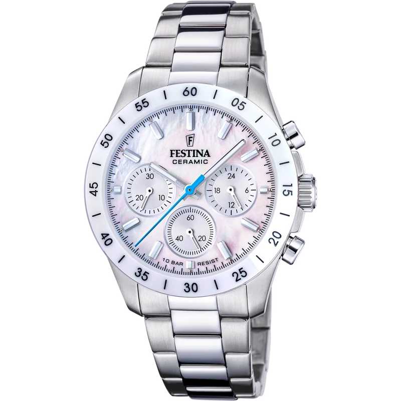 Festina F20693/1 Unisex Chronograph Ceramic 39mm • Keramikgehäuse • 10 ATM