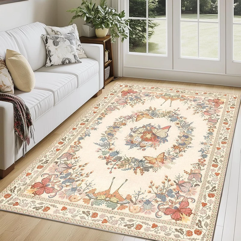 Natur-inspirierte dekorative Teppich
