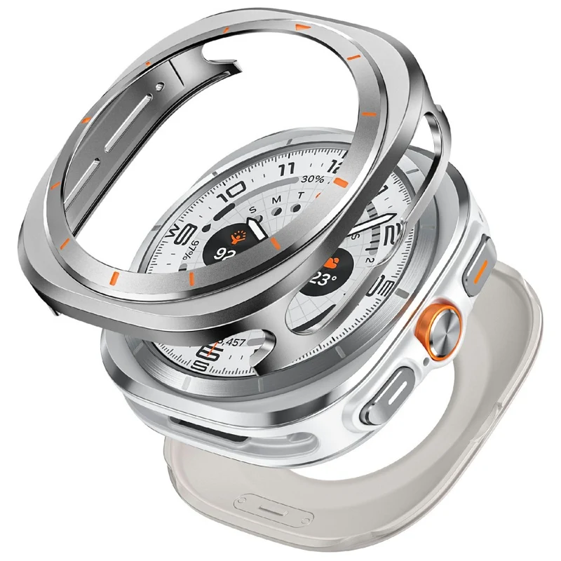 Samsung Galaxy Watch Ultra 47mm Schützende Silikon Bumper