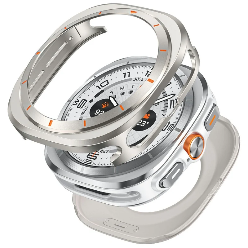 Samsung Galaxy Watch Ultra 47mm Schützende Silikon Bumper