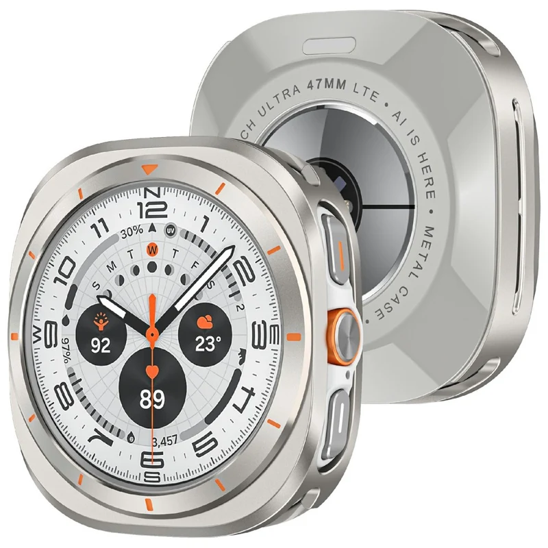 Samsung Galaxy Watch Ultra 47mm Schützende Silikon Bumper