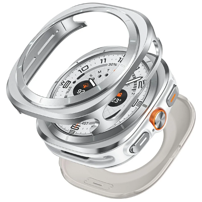Samsung Galaxy Watch Ultra 47mm Schützende Silikon Bumper