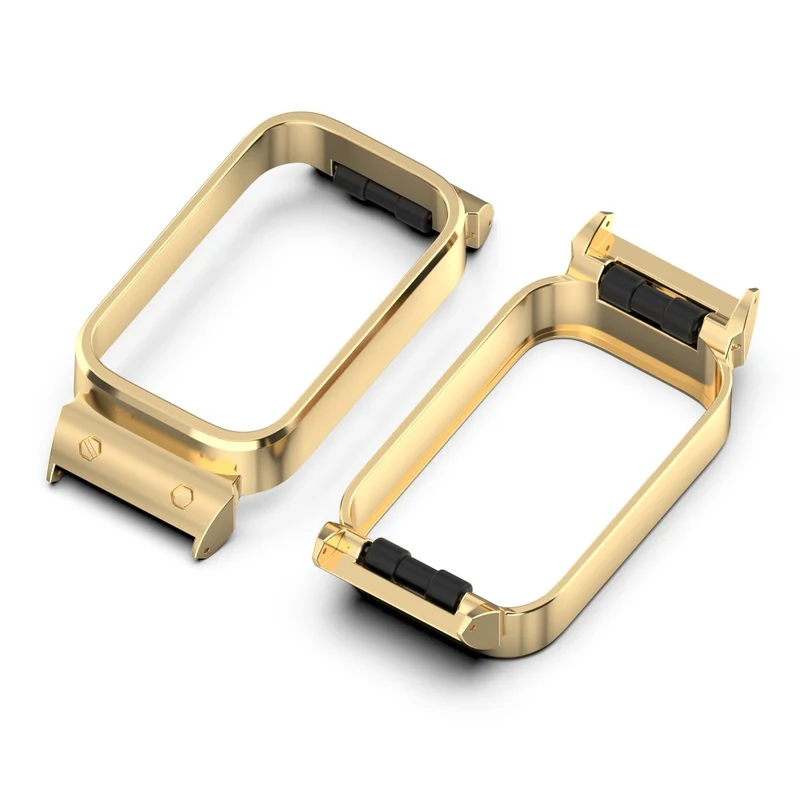 Xiaomi Smart Band 9 Active / Xiaomi Redmi Band 3 Schützende Metall Universell Bumper