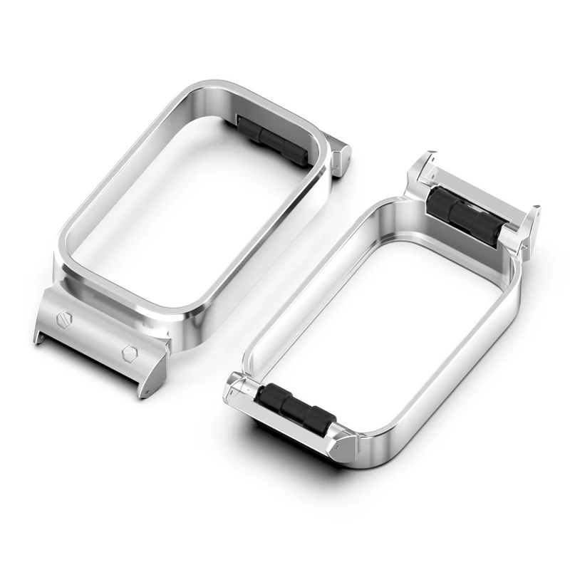 Xiaomi Smart Band 9 Active / Xiaomi Redmi Band 3 Schützende Metall Universell Bumper