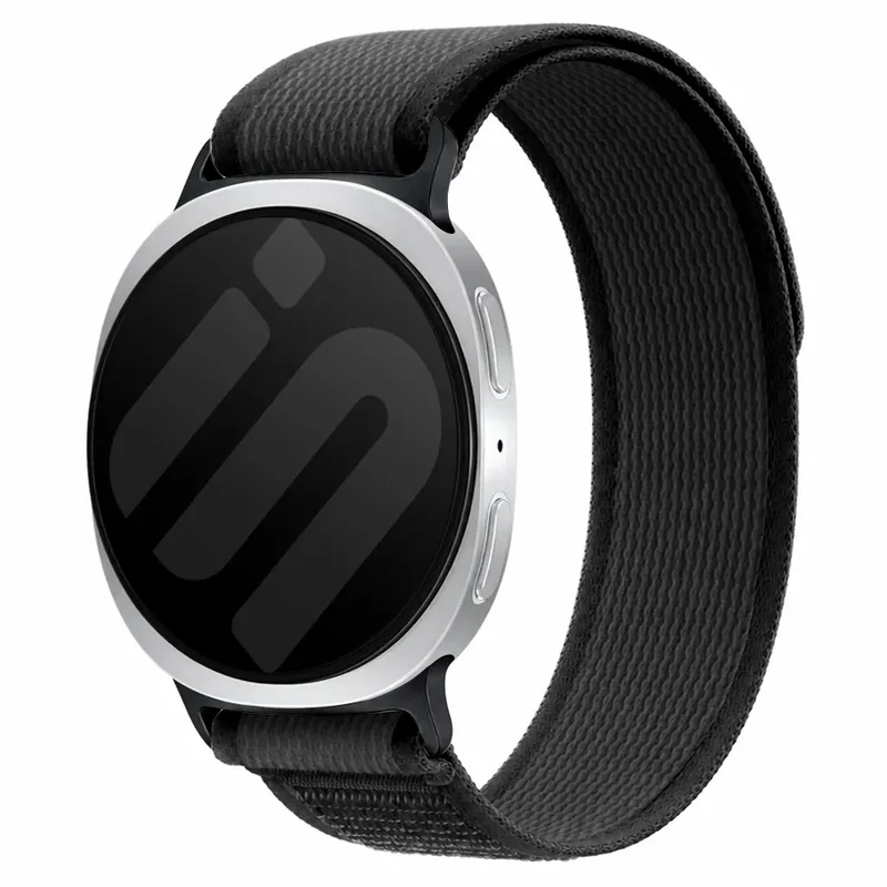 Samsung Galaxy Watch 8 - 44mm Trail Nylonarmband (Schwarz)
