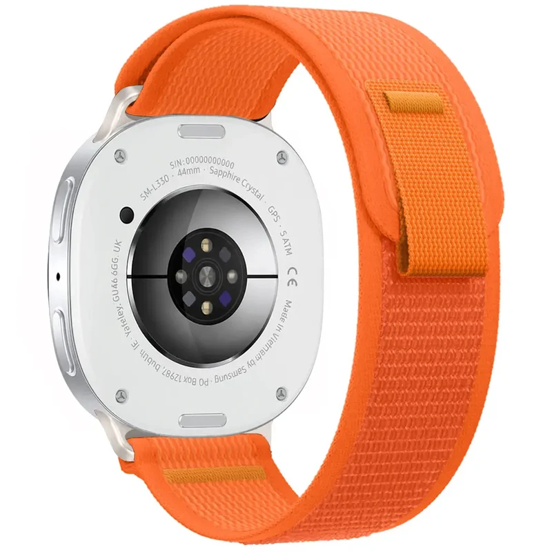 Samsung Galaxy Watch 8 - 40mm Trail Nylonarmband (Orange)