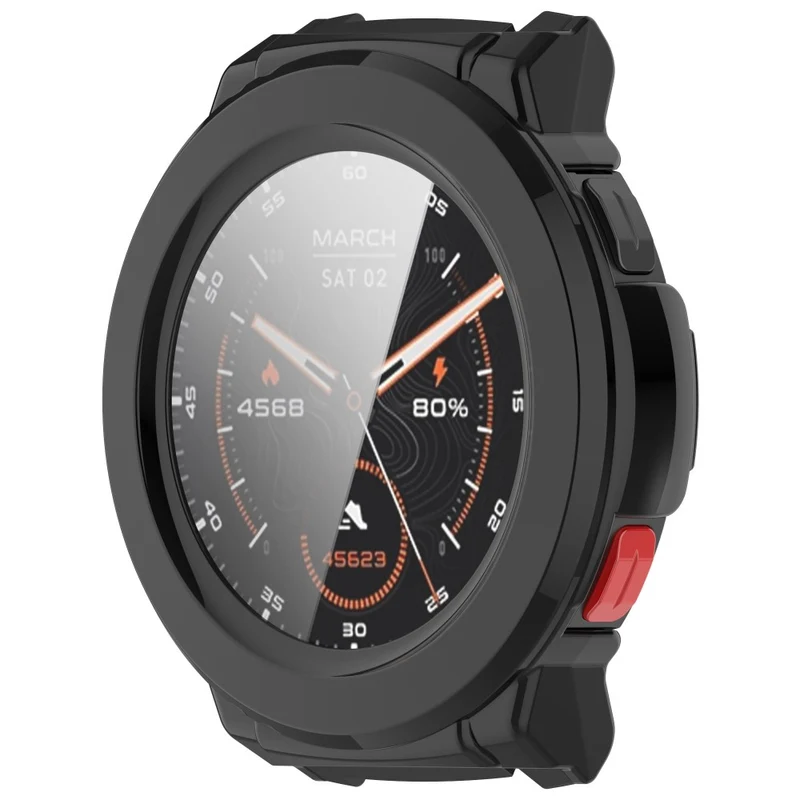 Flexibel Mibro Watch GS Pro Hülle mit Displayschutz in Glas und Silikon
