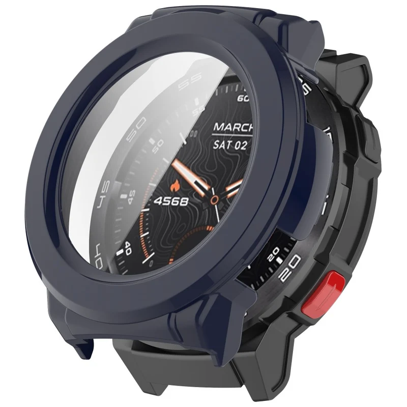 Flexibel Mibro Watch GS Pro Hülle mit Displayschutz in Glas und Silikon