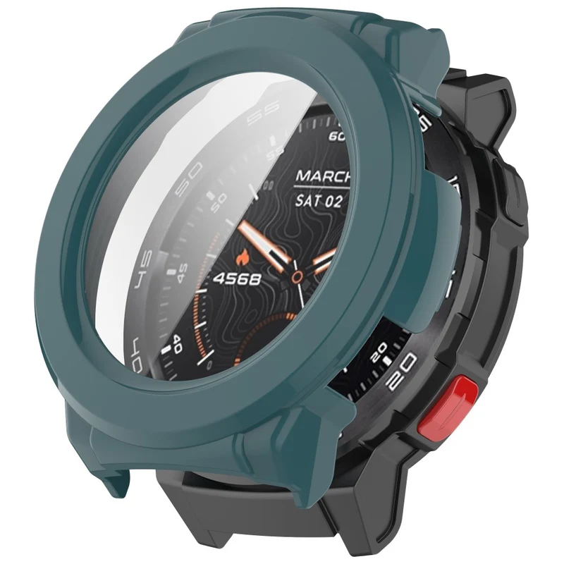 Flexibel Mibro Watch GS Pro Hülle mit Displayschutz in Glas und Silikon