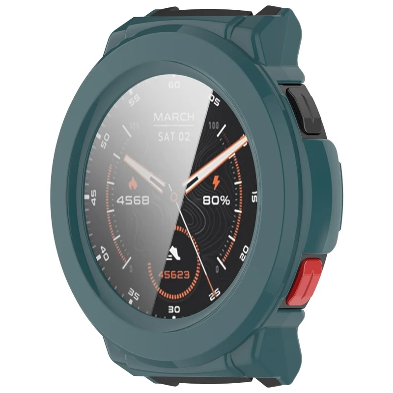 Flexibel Mibro Watch GS Pro Hülle mit Displayschutz in Glas und Silikon