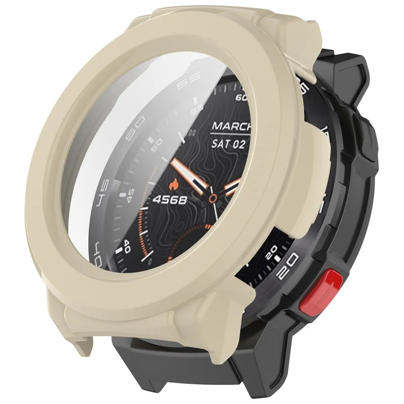 Flexibel Mibro Watch GS Pro Hülle mit Displayschutz in Glas und Silikon