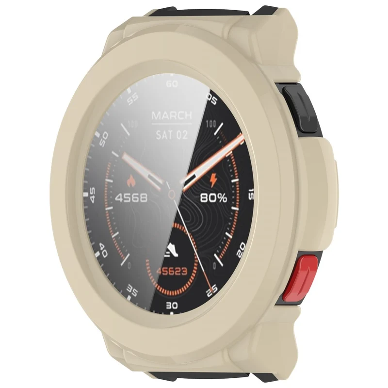 Flexibel Mibro Watch GS Pro Hülle mit Displayschutz in Glas und Silikon