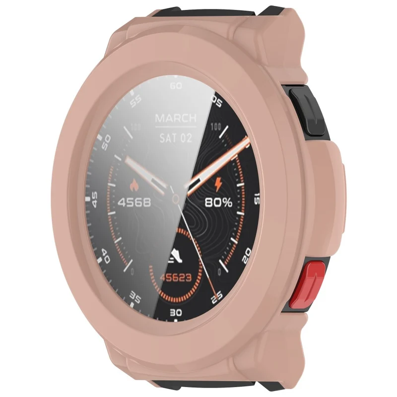 Flexibel Mibro Watch GS Pro Hülle mit Displayschutz in Glas und Silikon