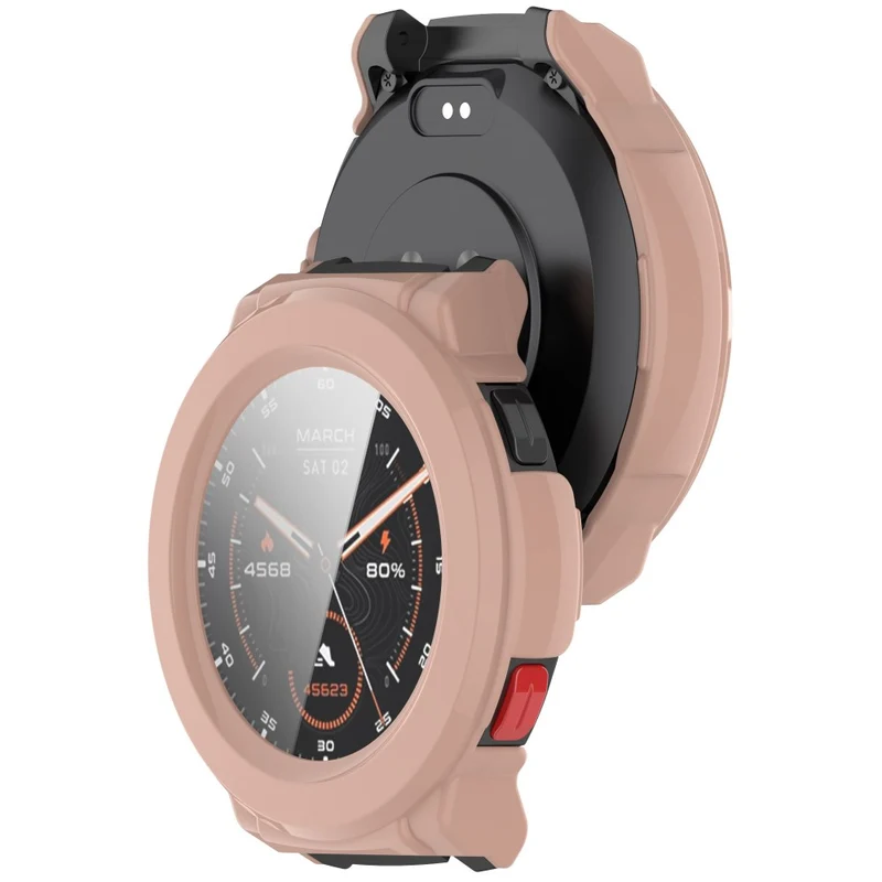 Flexibel Mibro Watch GS Pro Hülle mit Displayschutz in Glas und Silikon