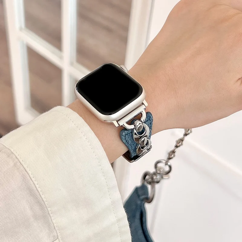 Elegant Apple Smartwatch Nylon Universell Armband