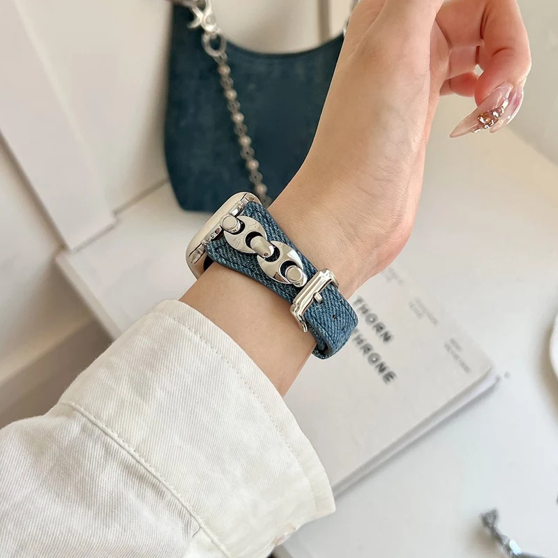 Elegant Apple Smartwatch Nylon Universell Armband