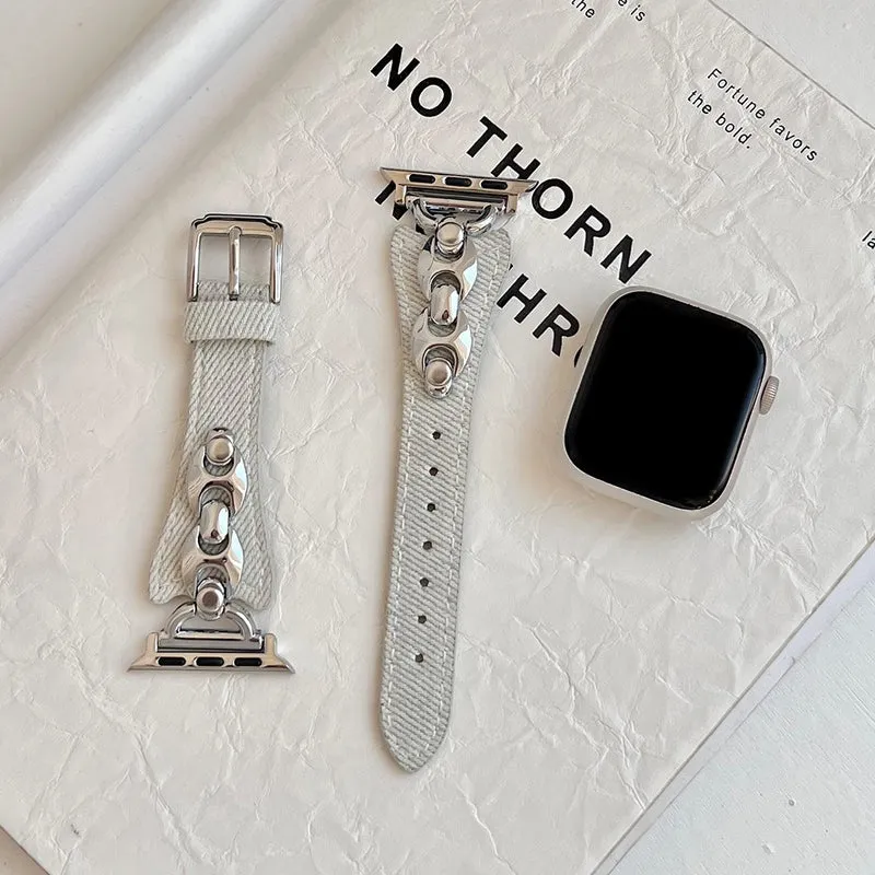 Elegant Apple Smartwatch Nylon Universell Armband