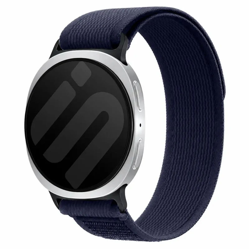 Samsung Galaxy Watch 8 - 40mm Trail Nylonarmband (Dunkelblau)