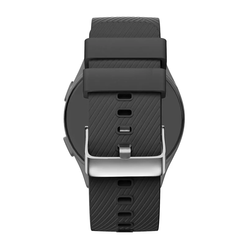 Bandz Oozoo Smartwatch 20mm Silikonarmband 'Deluxe' (Schwarz)