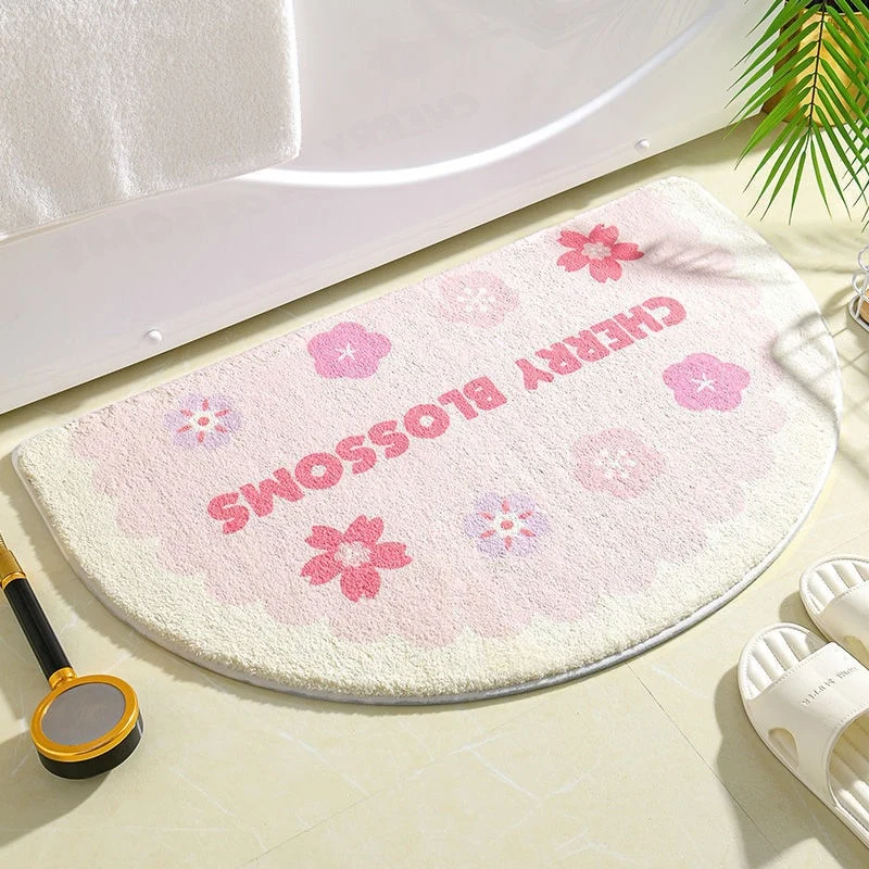 Floral Print Badezimmermatte für Zuhause