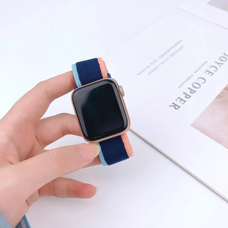 Bemerkenswert Reizvoll Apple Smartwatch Nylon Universell Armband