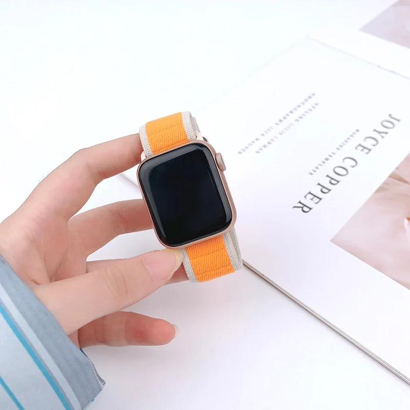 Bemerkenswert Reizvoll Apple Smartwatch Nylon Universell Armband
