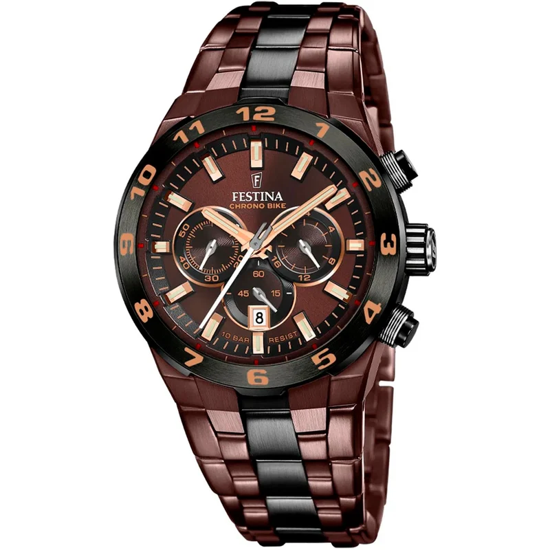 Festina Chrono Bike Special Edition F20708/1 Herrenuhr • Chronograph • Edelstahlarmband
