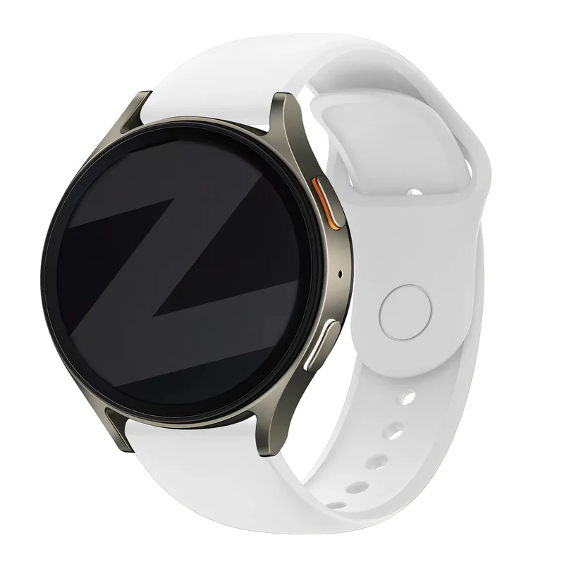 Bandz Oozoo Smartwatch 20mm Sportarmband 'Easy Fit' (Weiß)