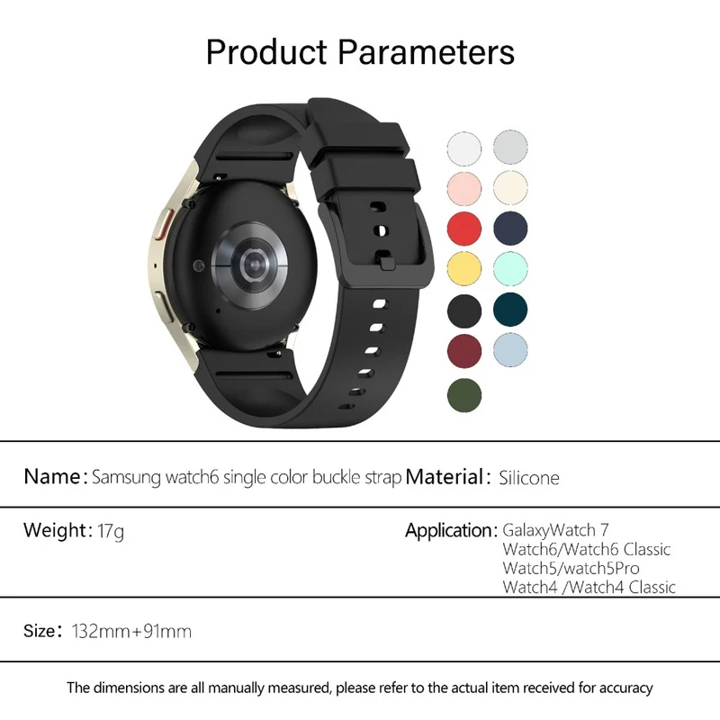 Unglaublich Angenehm Samsung Smartwatch Silikon Universell Armband