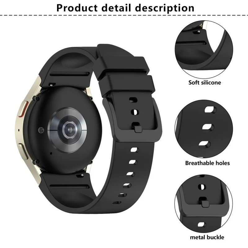 Unglaublich Angenehm Samsung Smartwatch Silikon Universell Armband