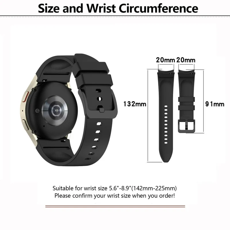 Unglaublich Angenehm Samsung Smartwatch Silikon Universell Armband