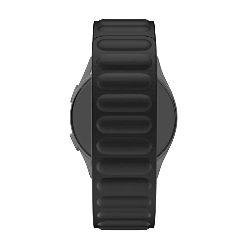 Bandz Oozoo Smartwatch 20mm Magnetisches Feingewebtes Armband (Schwarz)