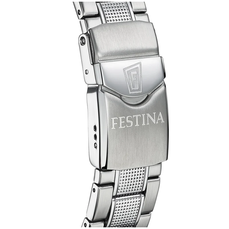 Festina The Originals F20669/3 Herrenuhr Taucheruhr Silber • Saphirglas • 20 ATM