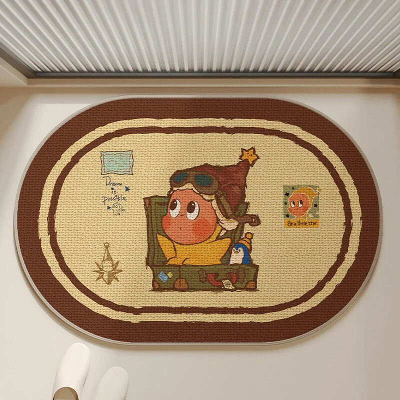 Verspielt cartoon-themed Teppich