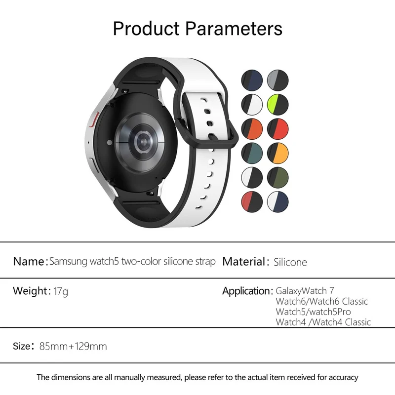 Sehr Angenehm Samsung Smartwatch Silikon Universell Armband
