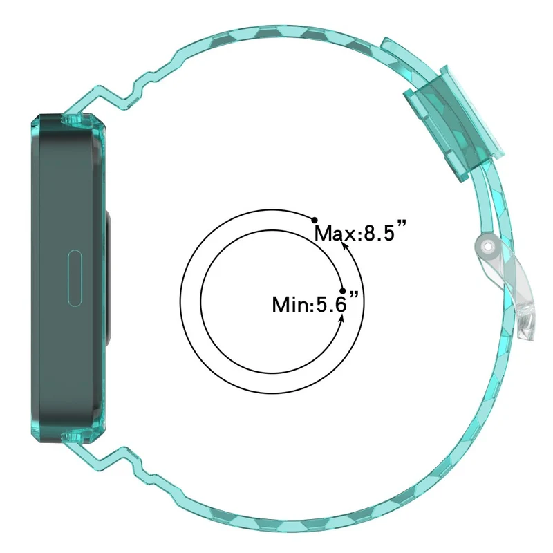 Bequem Xiaomi Redmi Band 2 / Xiaomi Smart Band 8 Active Silikon Universell Armband