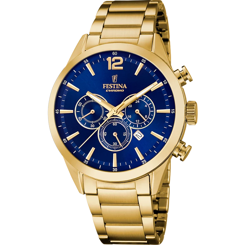 Festina Timeless Chronograph F20633/2 Herrenuhr • Chronograph • 5 ATM