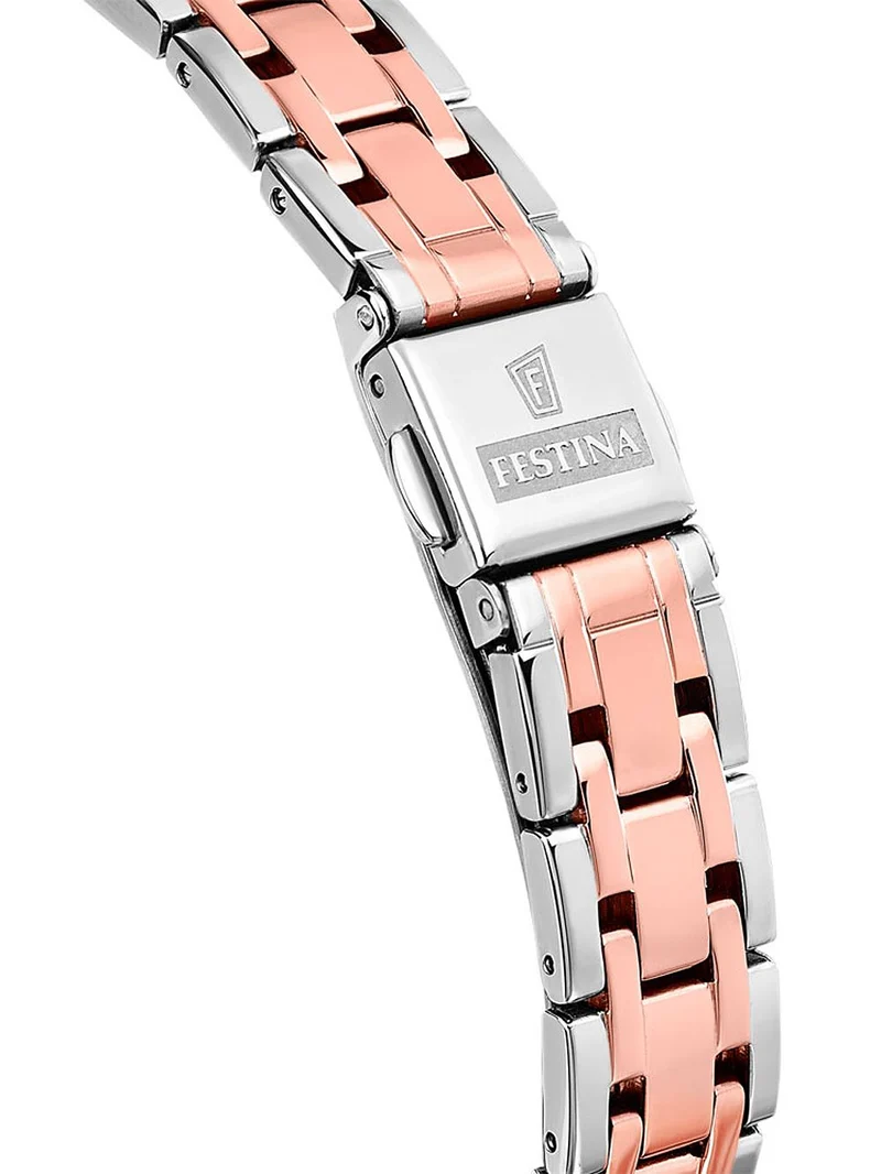 Festina Mademoiselle F20626/2 Damen Armbanduhr Roségold • Mineralglas • Quarzwerk