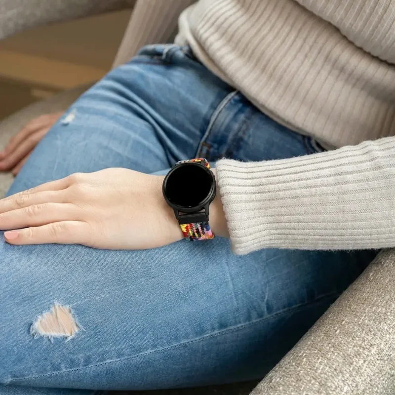 Bandz Maoo Ventura Gewebtes Nylonarmband (Farbenfroh)