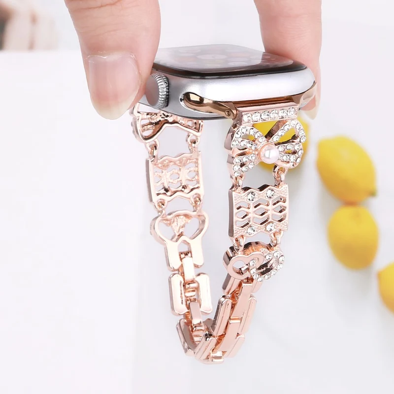 Modisch Apple Smartwatch Metall Universell Armband