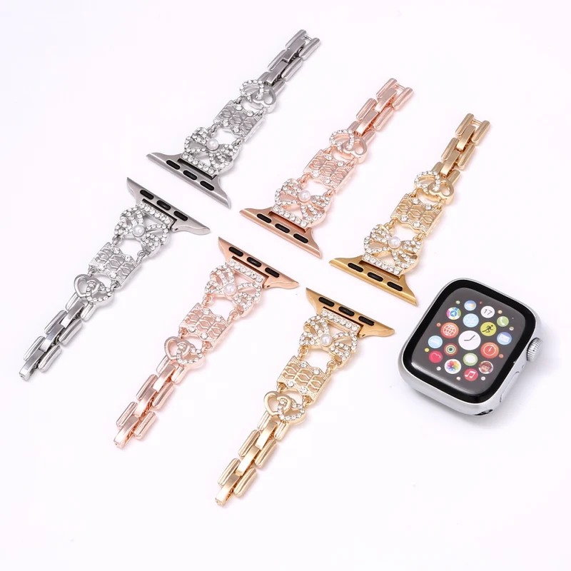 Modisch Apple Smartwatch Metall Universell Armband