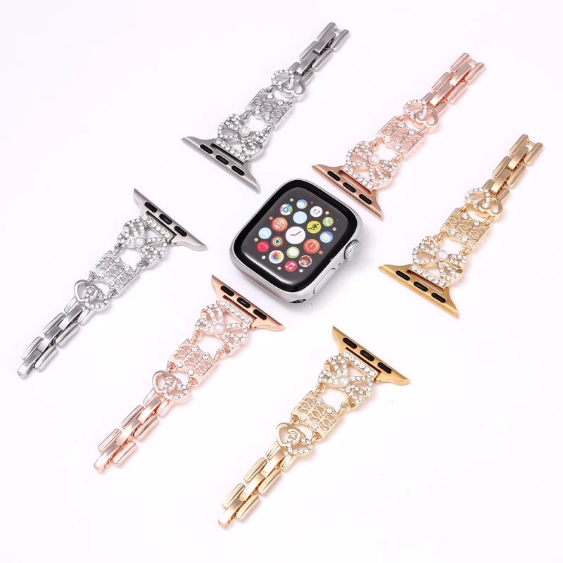 Modisch Apple Smartwatch Metall Universell Armband