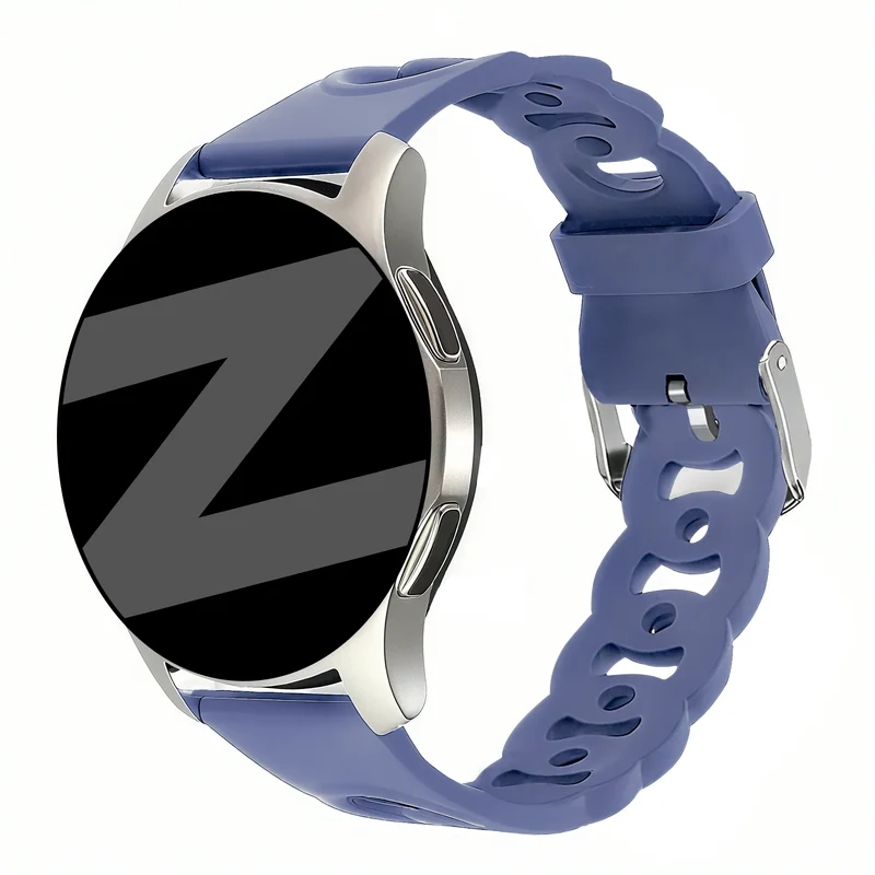 Bandz Levowatch Tiny Silikonarmband 'Chains' (Lavendel)