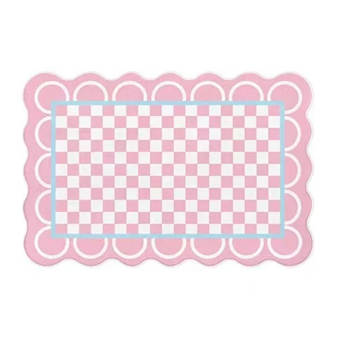 Buntes geometrisches Muster-Bereichsteppich für Zuhause