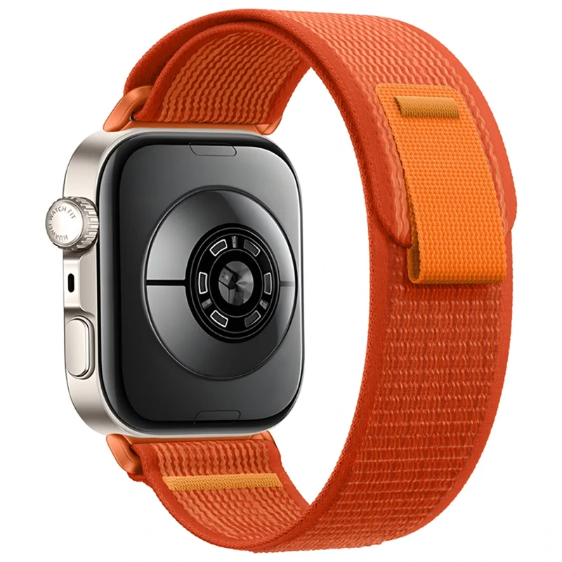 Huawei Watch Fit 4 Trail Nylonarmband (Orange)