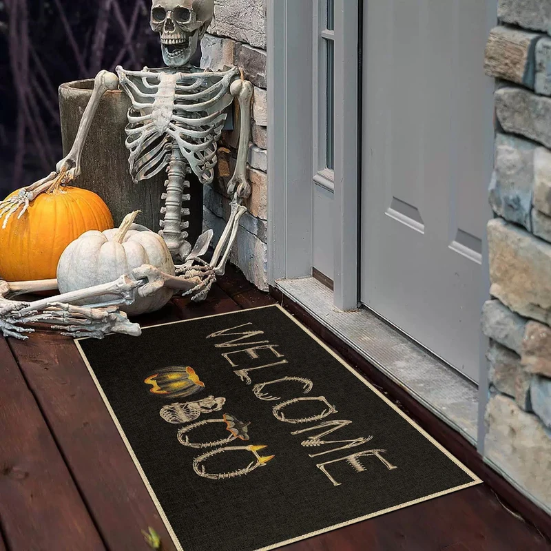 Halloween-Themen Dekorative Willkommenmatte für Zuhause