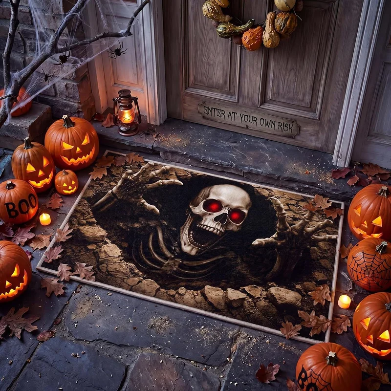 Halloween-Themen dekorative Fußmatte für Zuhause