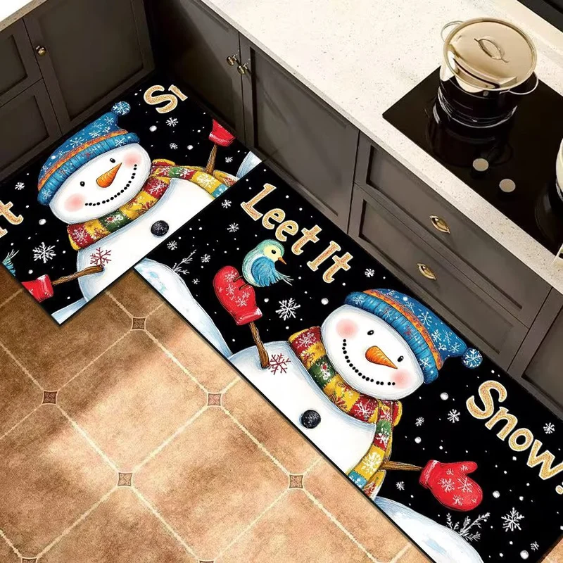 Weihnachtsmotiv Küchenläufermatte für Zuhause