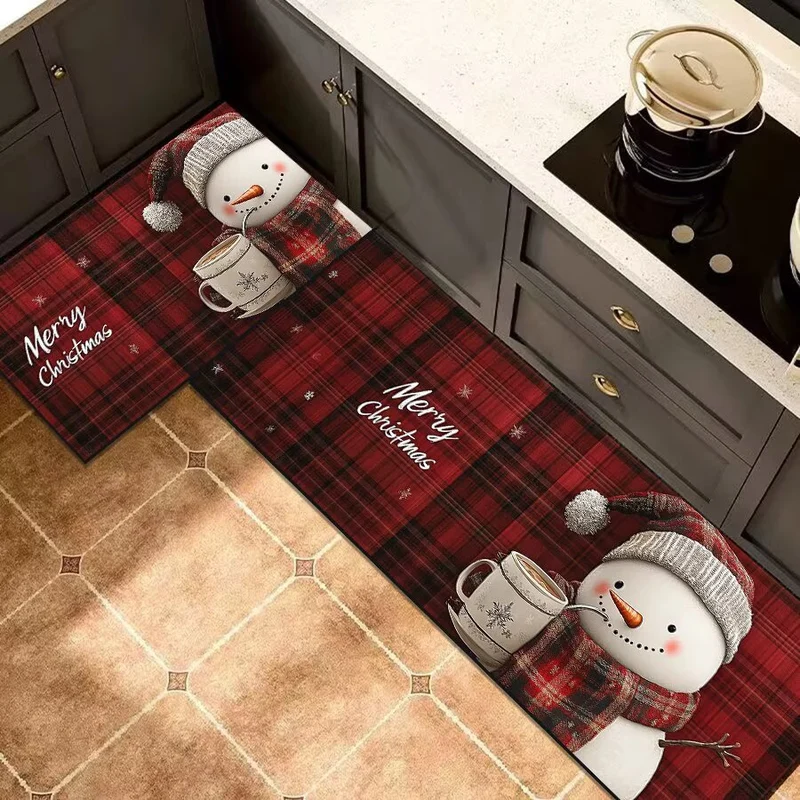 Weihnachtsmotiv Küchenläufermatte für Zuhause